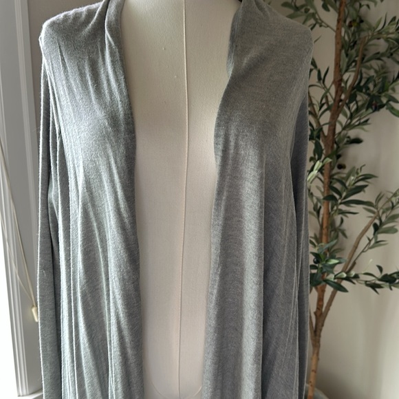 O/S - BCBG Silk Open Cardigan - Picture 2 of 5